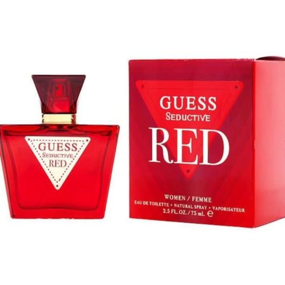 2.5 ounce bottle of Guess Seductive Red EDP